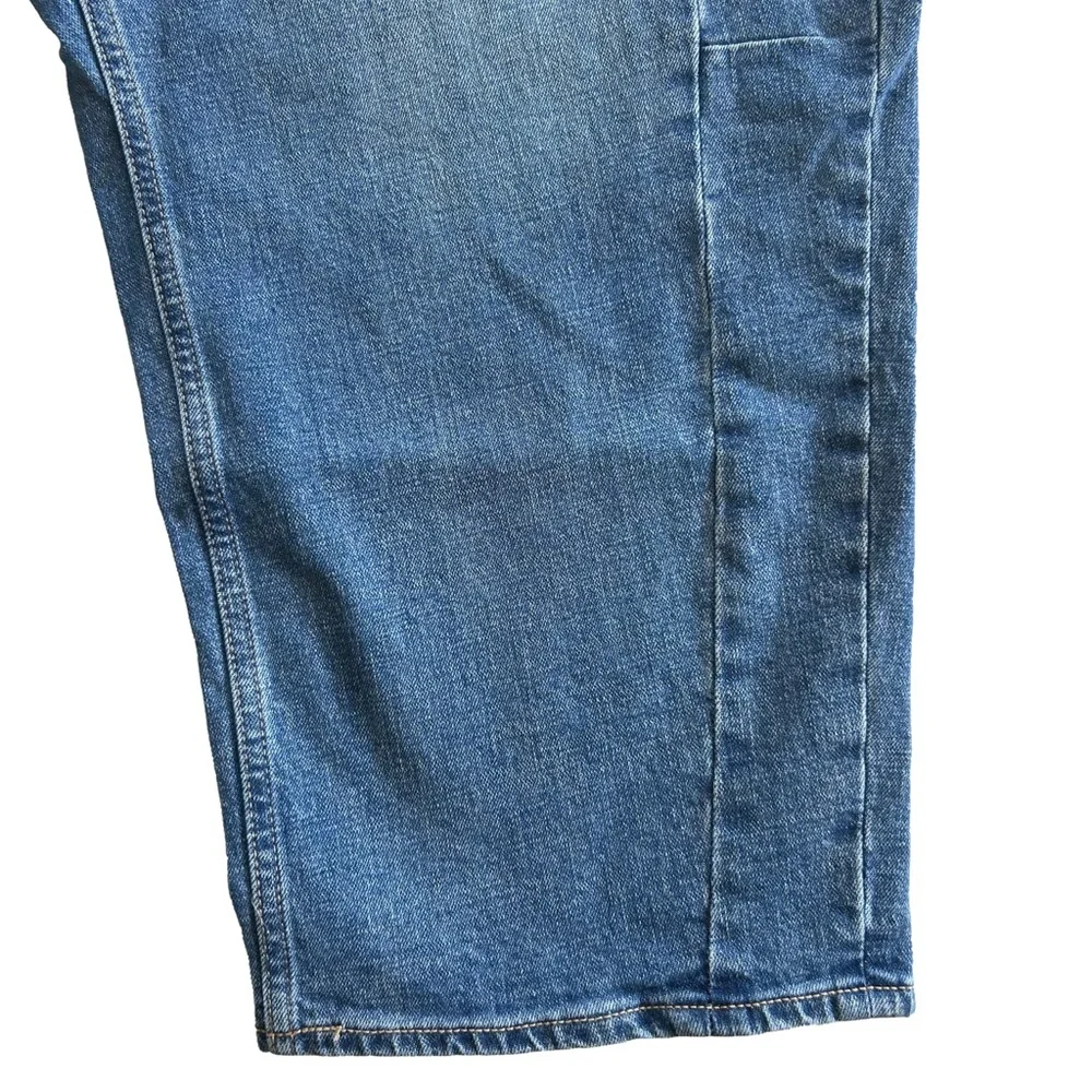 High Rise Barrel Leg Baggy Ankle Old Navy Jeans Size 20 Medium Wash - Picture 7 of 15